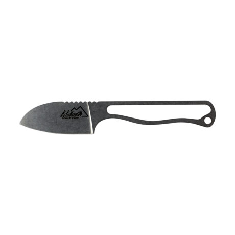 ULA Alpha Knife with hollow handle: blade facing left